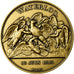 France, Medal, Napoléon Ier, Bataille de Waterloo (1815), Denon, Restrike