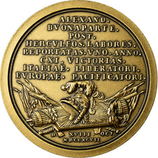France, Medal, Napoléon Ier, Alexandre Buonaparte, Pacification de l'Europe