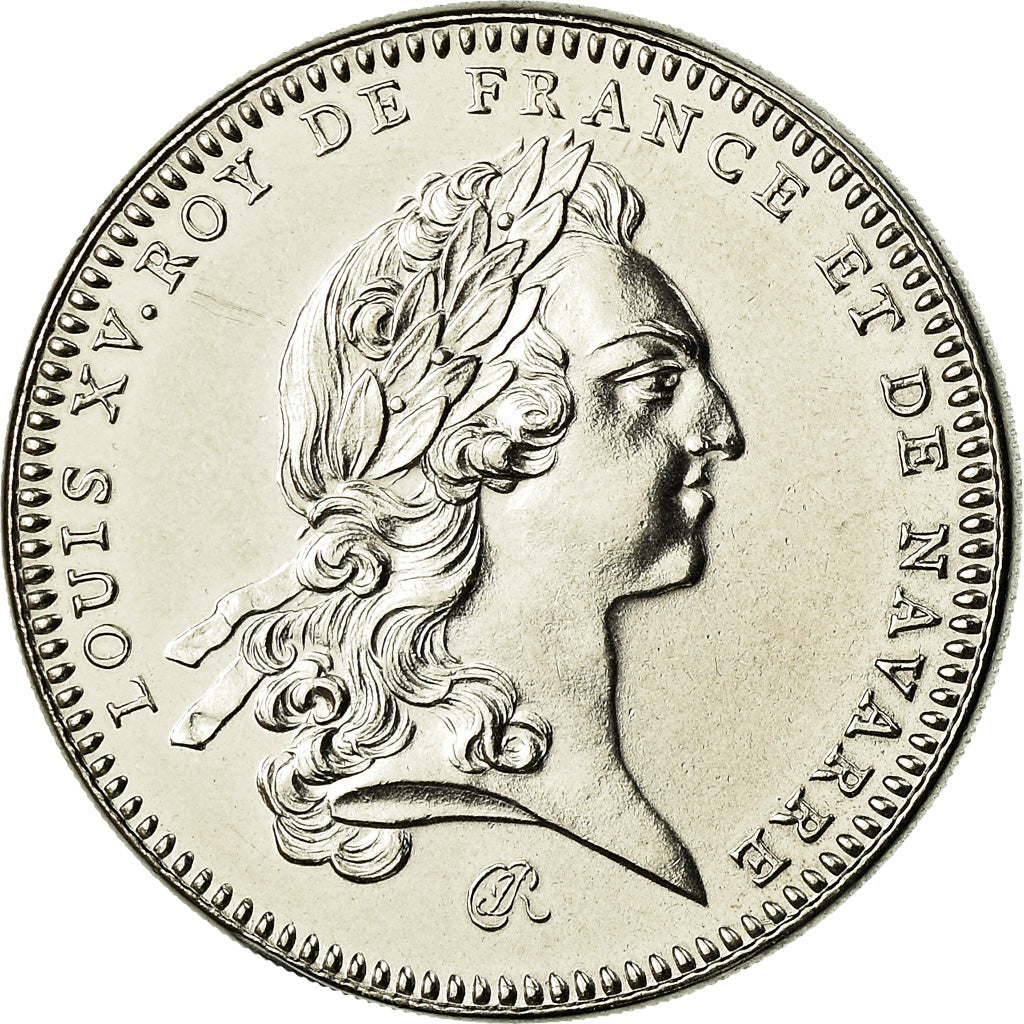 Frankrijk, Medaille, Roi de France, Louis XV, FDC, Nickel