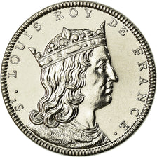 Francia, medaglia, Les Rois de France, Saint-Louis, FDC, Nichel