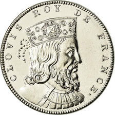France, Médaille, Les Rois de France, Clovis, FDC, Nickel