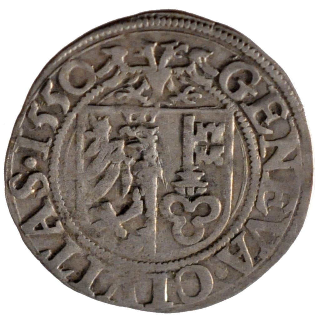 Switzerland, Sol, 1550, Genève, AU(50-53), Billon, 1.53