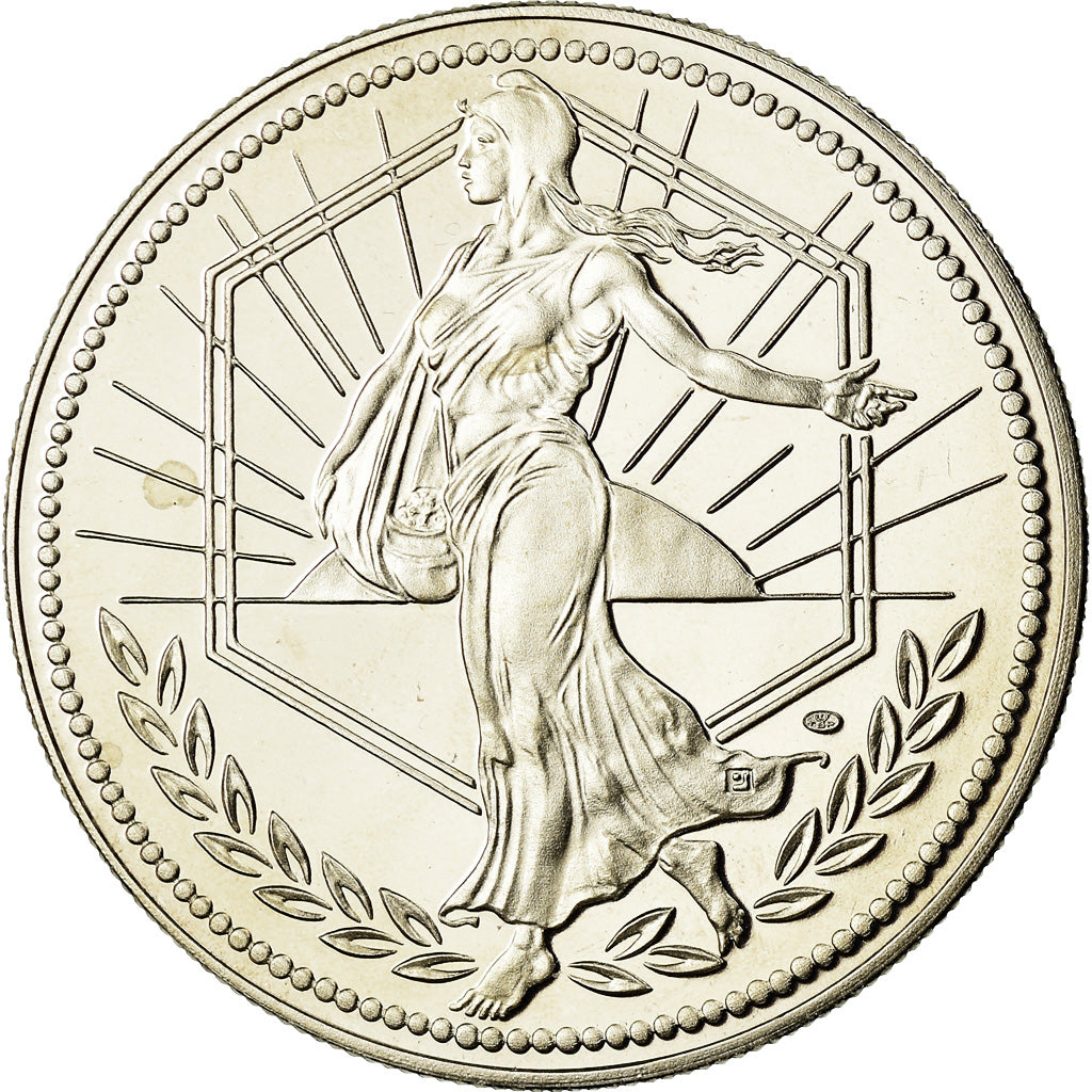 Frankrijk, Medaille, L'Europe, La Semeuse, 2000, Jimenez, FDC, Copper-nickel