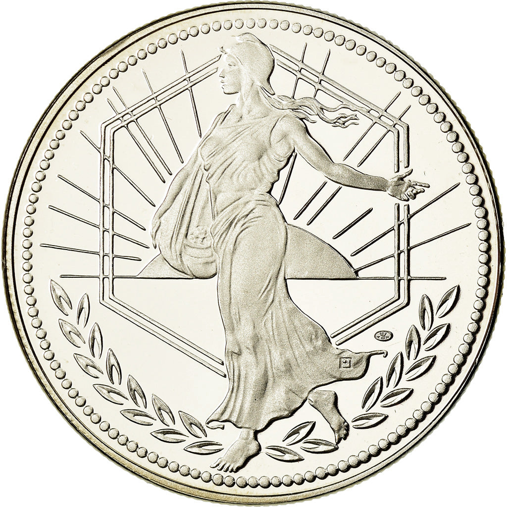Frankreich, Medaille, L'Europe, La Semeuse, 2001, Jimenez, STGL, Copper-nickel