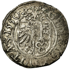 Monnaie, Suisse, Gros, 1550, Genève, TTB, Billon