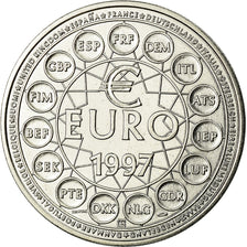 Francja, Medal, Ecu Europa, 1997, Jimenez, MS(65-70), Miedź-Nikiel