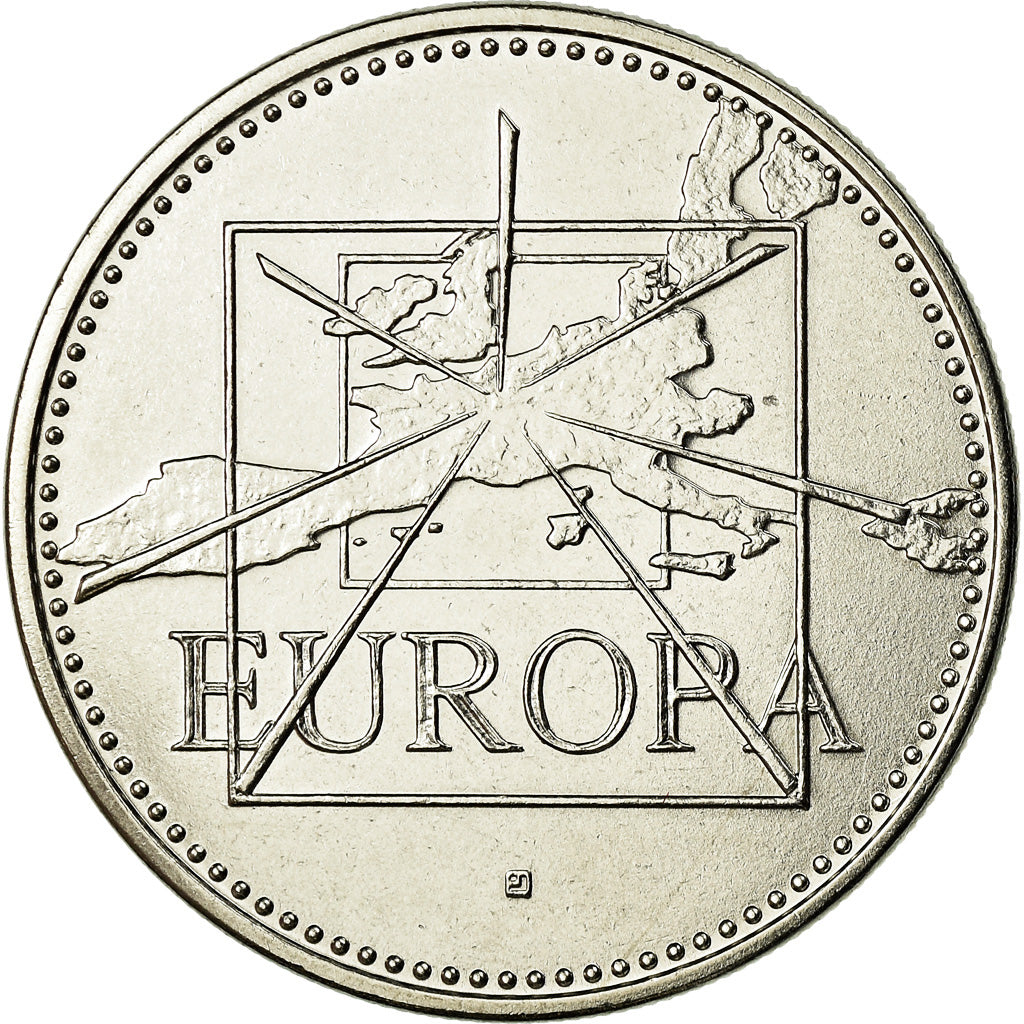 Francja, Medal, Ecu Europa, 1997, Jimenez, MS(65-70), Miedź-Nikiel