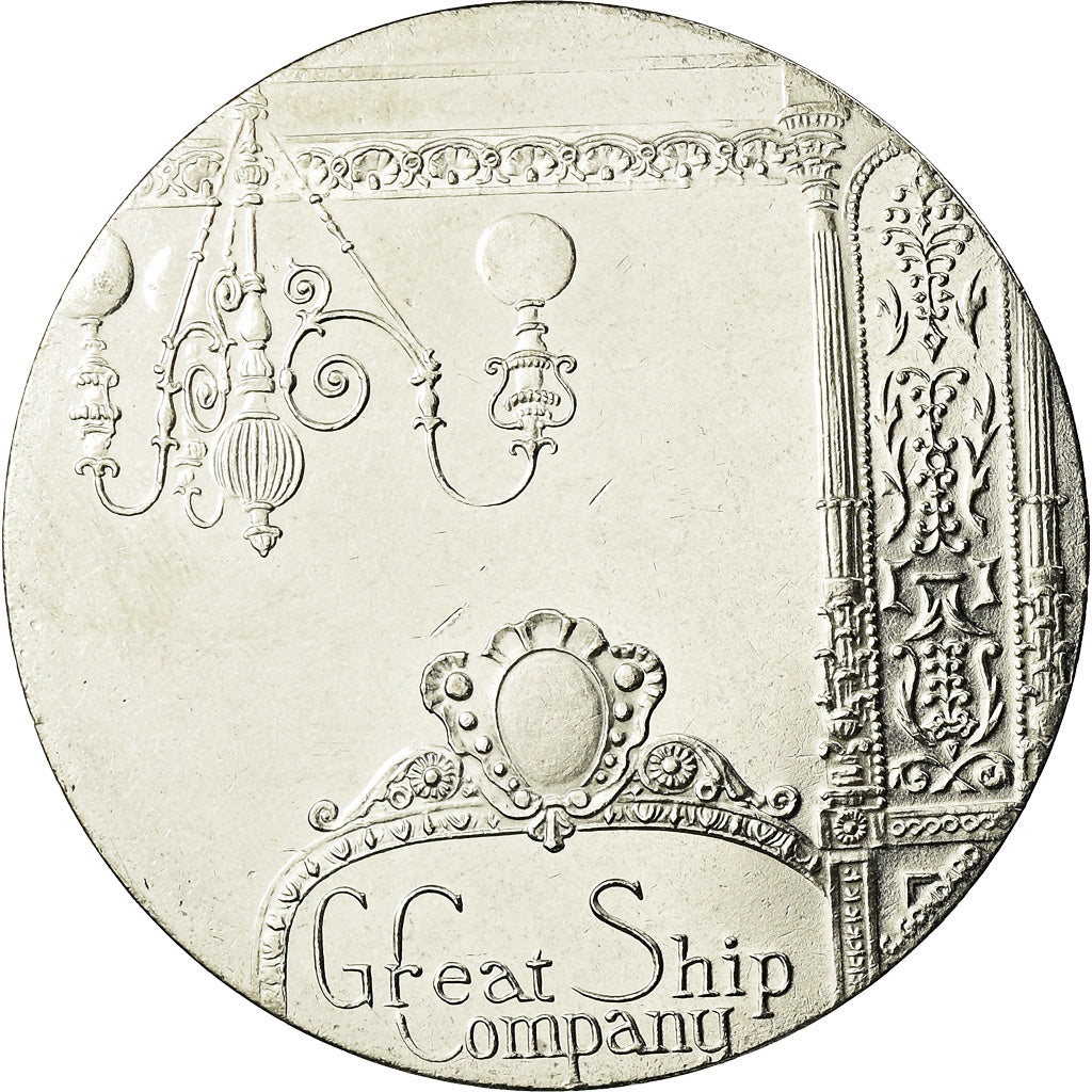France, Medal, Les Grands Transatlantiques, Great Eastern, C. Gondard