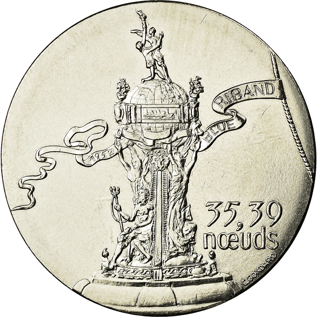 Francja, Medal, Les Grands Transatlantiques, United States, Wysyłka, C.