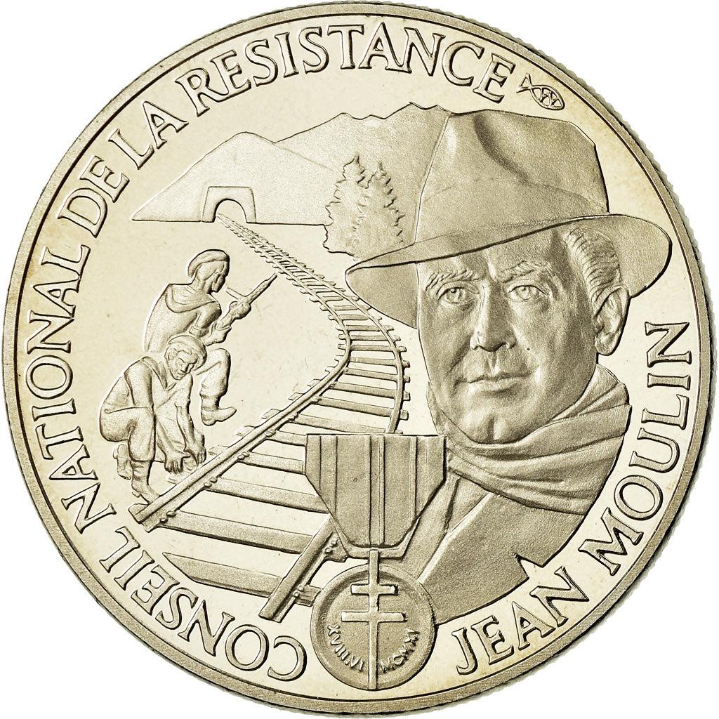 Frankrijk, Medaille, 1939-1945, Conseil National de la Résistance, Jean Moulin