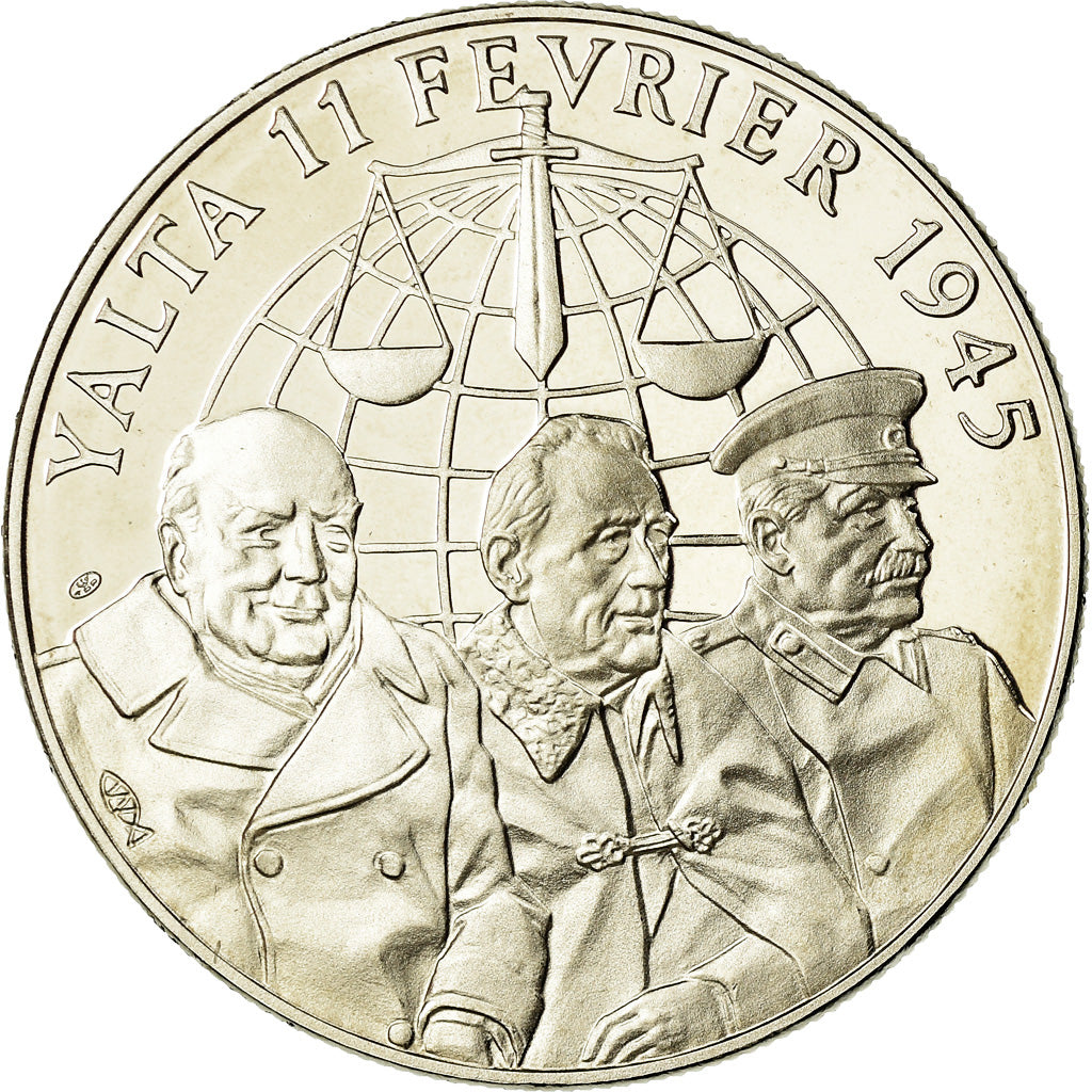 França, Medal, Seconde Guerre Mondiale, Les Accords de Yalta, Políticas