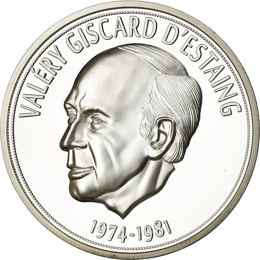 Frankrijk, Medaille, Les Présidents de la République, Valery Giscard