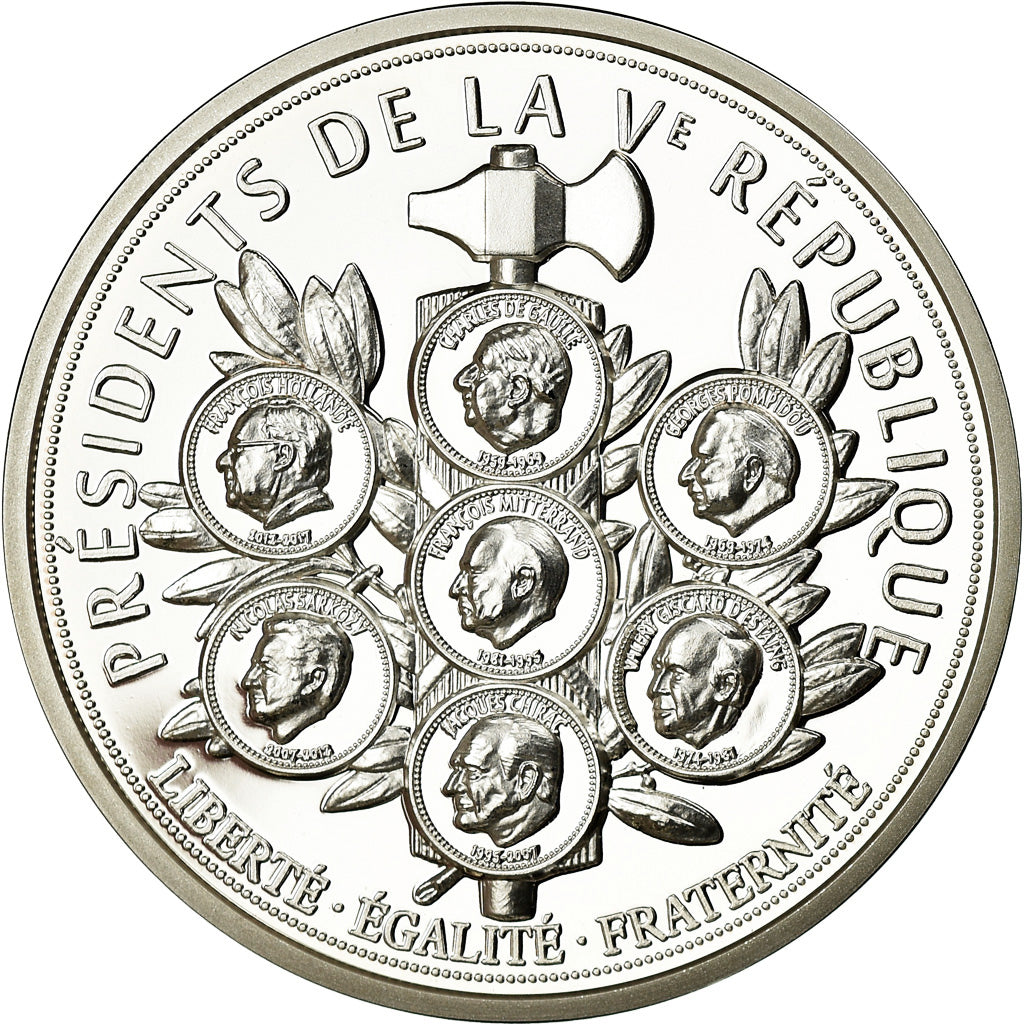 França, Medal, Les Présidents de la Vème République, Políticas, Sociedade