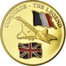 France, Medal, Concorde, La Légende, Aviation, MS(65-70), Copper Gilt
