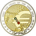 Irlanda - Eire, Medal, 10 ans de l'Euro, Políticas, Sociedade, Guerra, 2012