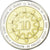Portugal, Medaille, 10 ans de l'Euro, Politics, Society, War, 2012, FDC, Copper