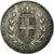 Moneda, Estados italianos, SARDINIA, Carlo Alberto, 5 Lire, 1849, MBC, Plata