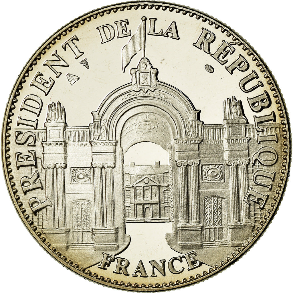 Frankreich, Medaille, Les Présidents de la République, Jacques Chirac