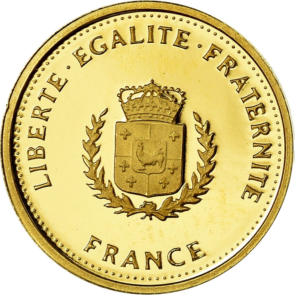 France, Medal, Gustave Eiffel, History, MS(65-70), Gold