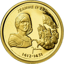 France, Medal, Jeanne d'Arc, History, MS(65-70), Gold