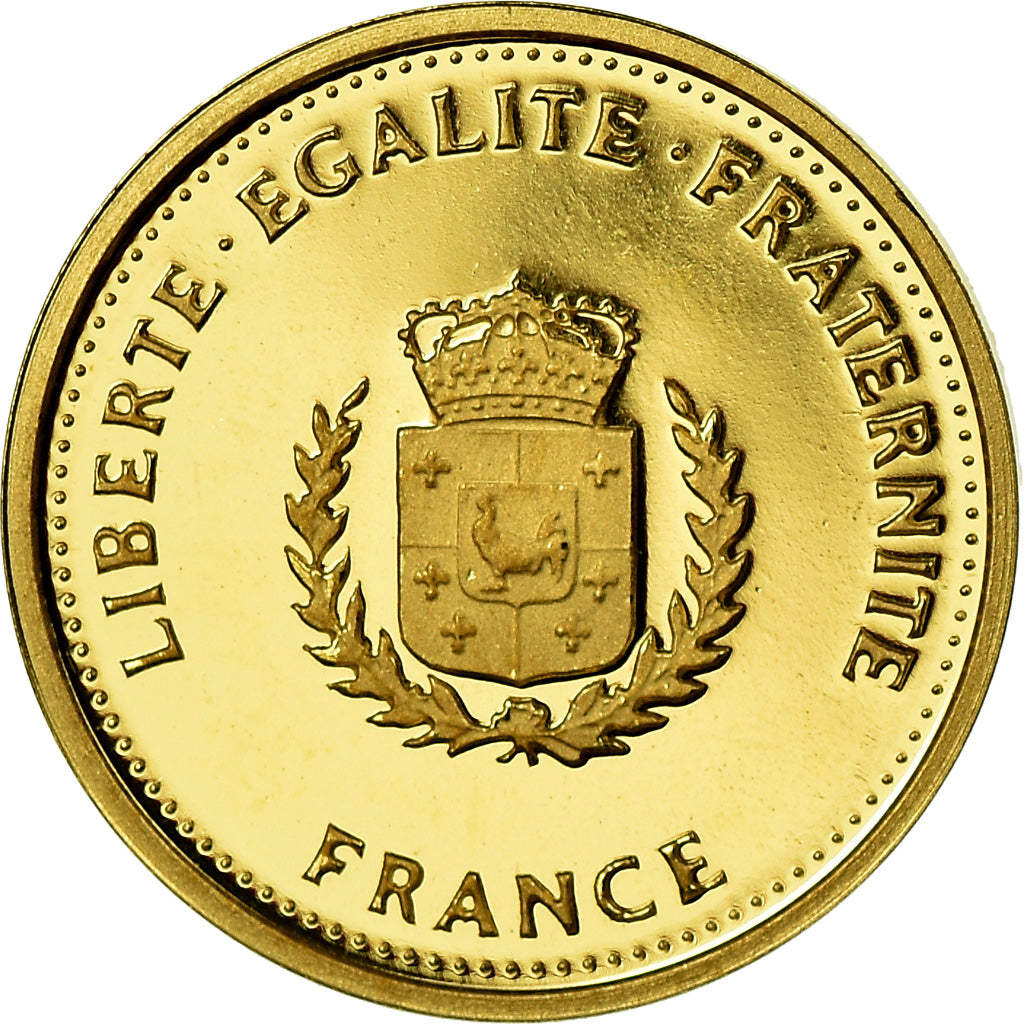 France, Medal, Jeanne d'Arc, History, MS(65-70), Gold