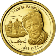 France, Medal, Provence, Marcel Pagnol, Arts & Culture, MS(65-70), Gold
