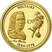 France, Medal, Voltaire, History, MS(65-70), Gold