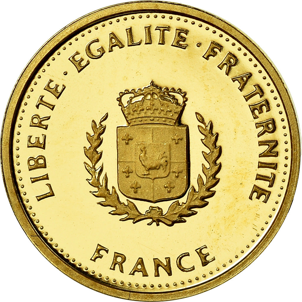 France, Medal, Marie Curie, Sciences & Technologies, MS(65-70), Gold