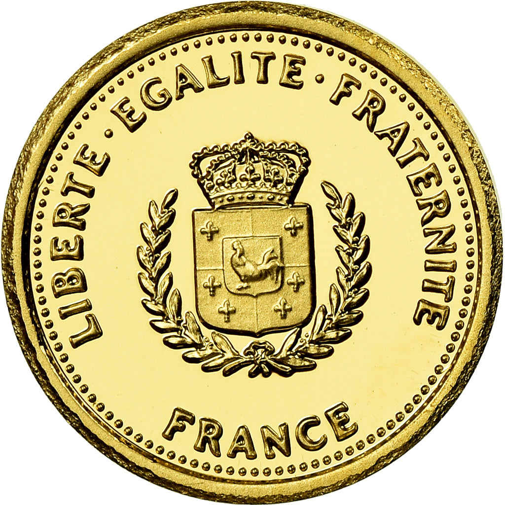 France, Medal, Louis Pasteur, Sciences & Technologies, MS(65-70), Gold