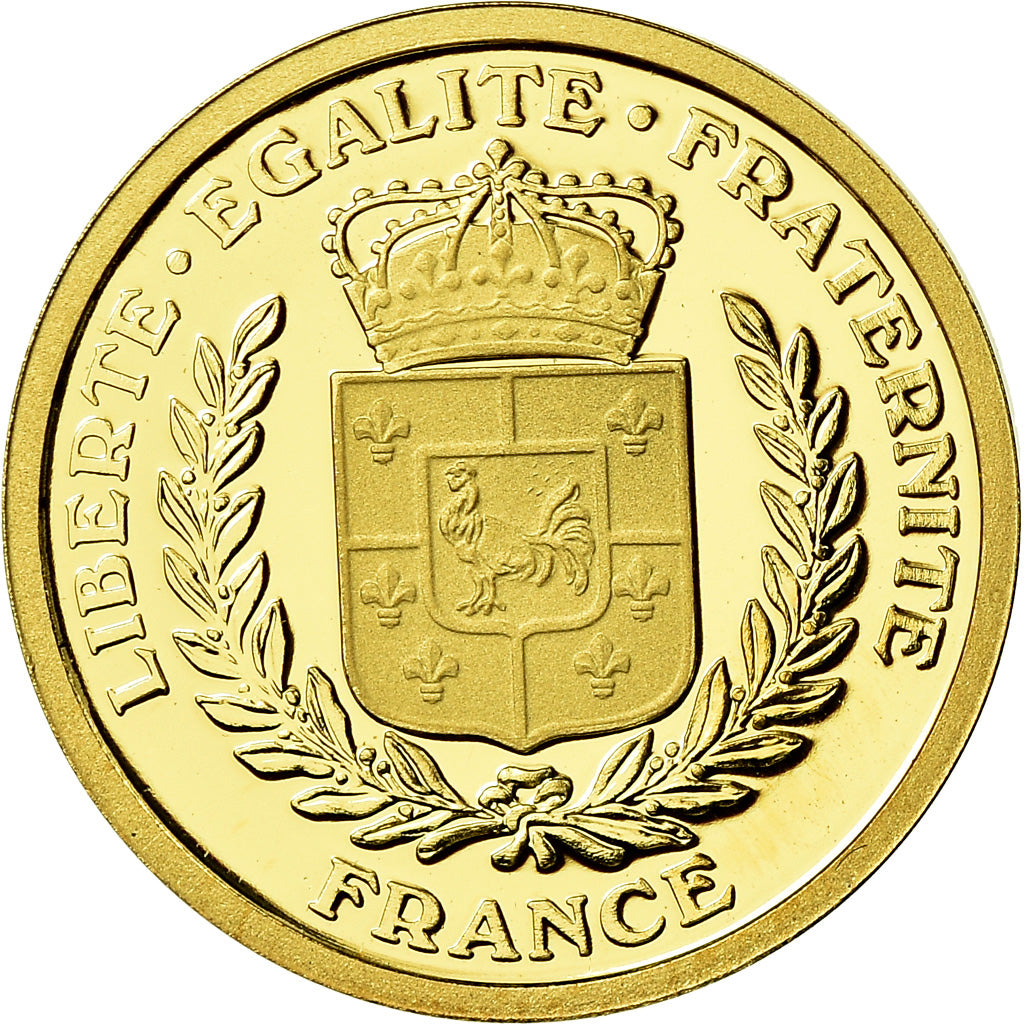 Francja, Medal, Charles de Gaulle, 50eme anniversaire du Nouveau Franc