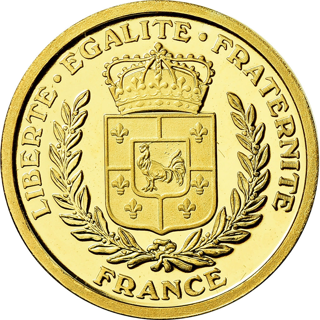 France, Medal, 65ème Anniversaire de la Libération, History, MS(65-70), Gold