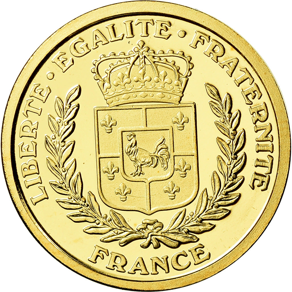 France, Medal, 65ème Anniversaire de la Libération, History, MS(65-70), Gold