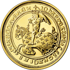 Francja, Medal, Reproduction du Franc à Cheval, Jean II le Bon, MS(65-70)