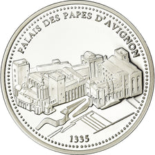 France, Medal, Provence, Palais des Papes d'Avignon, MS(65-70), Silver