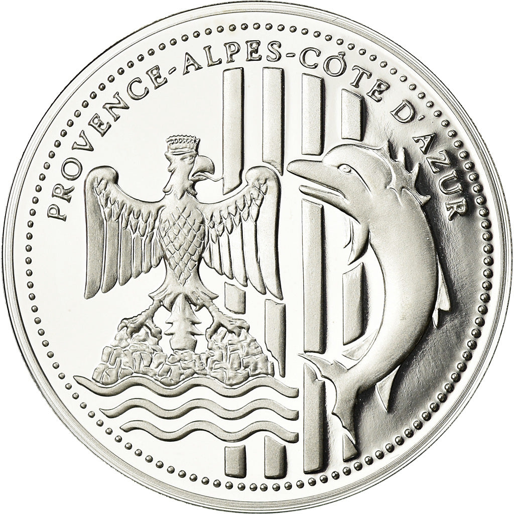 France, Medal, Provence, Palais des Papes d'Avignon, MS(65-70), Silver