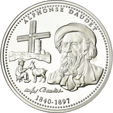 France, Medal, Provence, Alphonse Daudet, MS(65-70), Silver