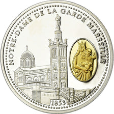 France, Medal, Notre-Dame de la Garde, Marseille, MS(65-70), Silver