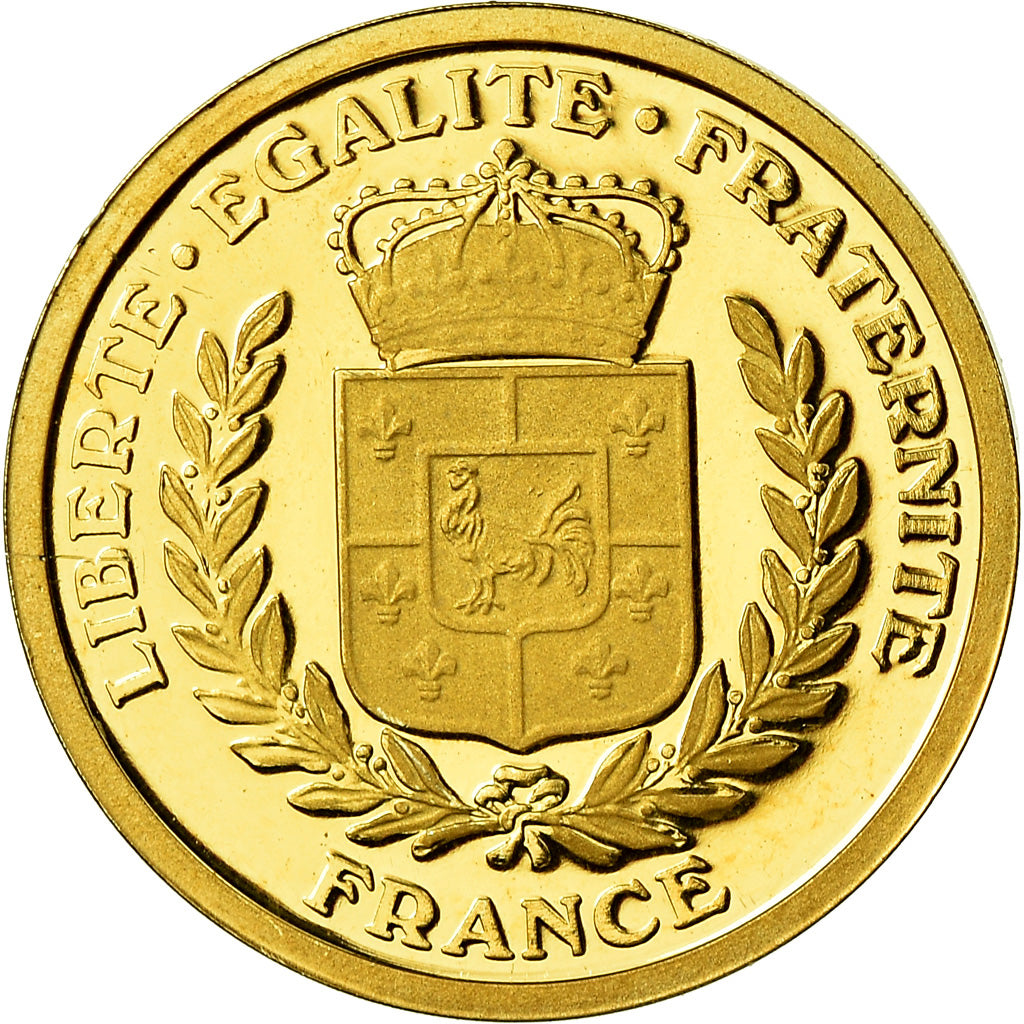 France, Medal, 65ème Anniversaire de la Libération, History, MS(65-70), Gold