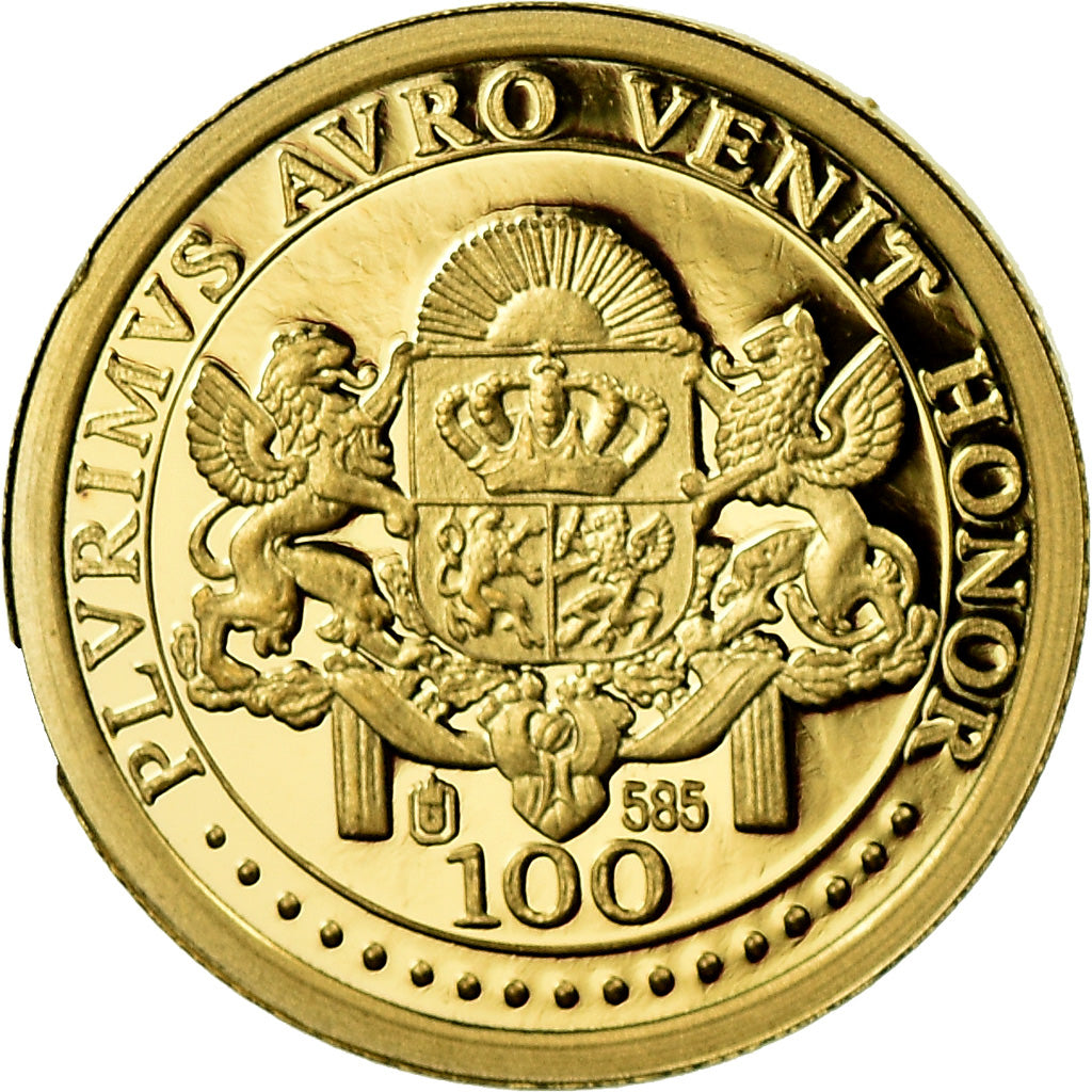 France, Medal, Martin Luther, Religions & beliefs, 2000, MS(65-70), Gold
