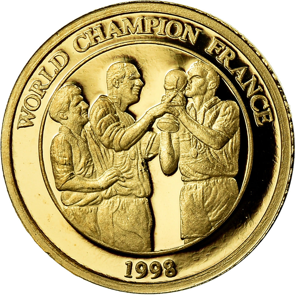 Frankreich, Medaille, La France Championne du Monde de Football, Sports &