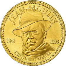 France, Médaille, Conseil de la Résistance, Jean Moulin, History, 1993, SPL+