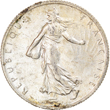 Coin, France, Semeuse, 2 Francs, 1914, Paris, AU(50-53), Silver, KM:845.1