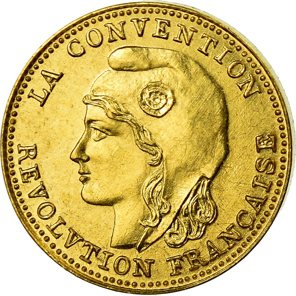 France, Médaille, Révolution, 1 Gramme d'or Germinal, History, 1981, FDC, Or