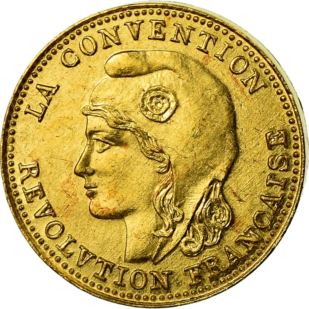 Frankreich, Medaille, Révolution, 1 Gramme d'or Germinal, History, 1981, UNZ+