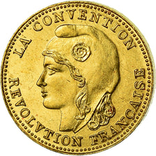 Frankreich, Medaille, Révolution, 1 Gramme d'or Germinal, History, 1981, UNZ