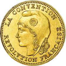 Francia, medalla, Révolution, 1 Gramme d'or Germinal, History, 1981, SC, Oro