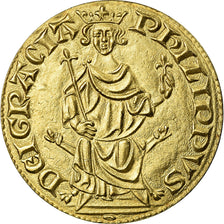 Francia, medalla, Reproduction Petit Royal d'Or de Philippe IV Le Bel, FDC