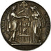 France, Medal, Religion, Mariage Chrétien, Pingret, AU(55-58), Silver
