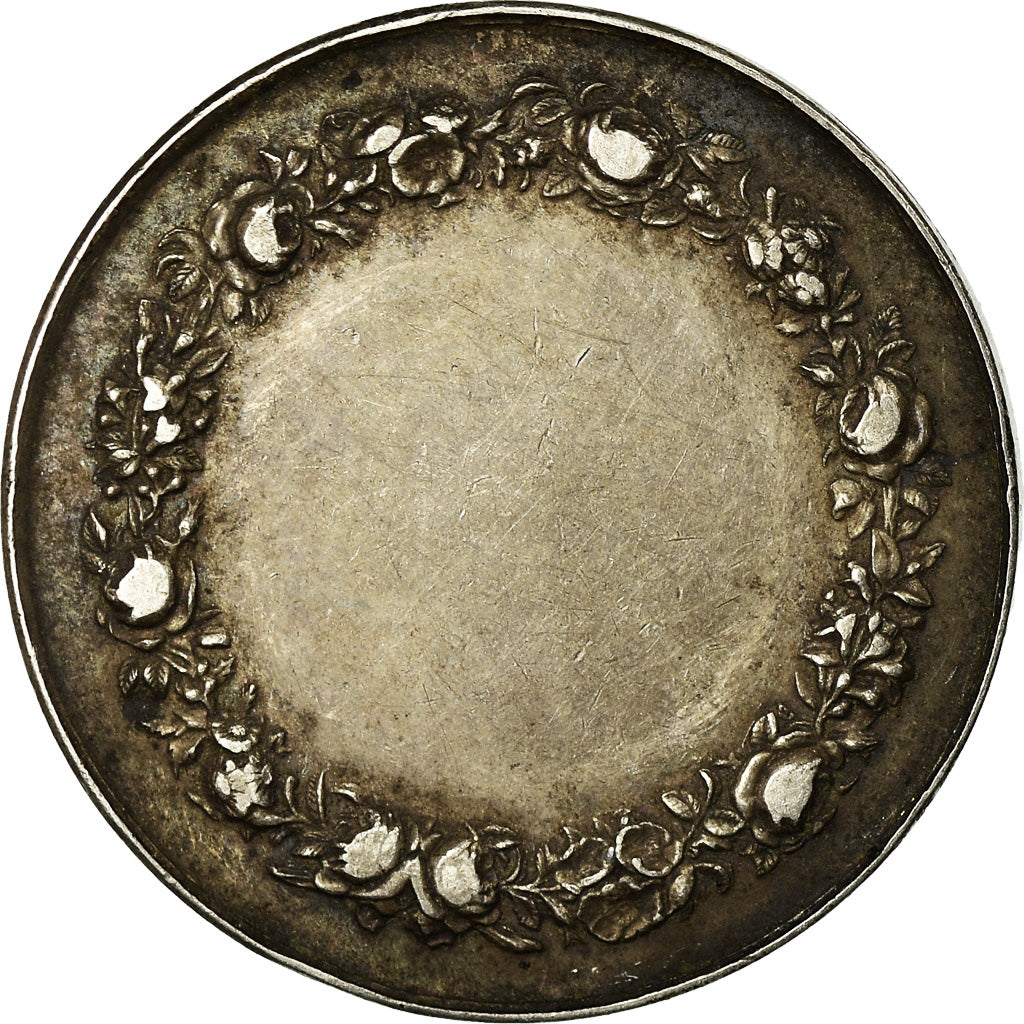 France, Medal, Religion, Mariage Chrétien, Pingret, AU(55-58), Silver
