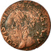 Münze, Frankreich, Louis XIII, Double tournois de Warin, tête à gauche